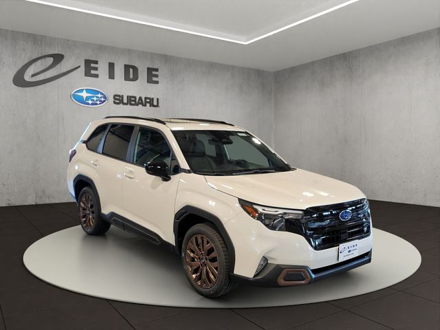 Crystal White Pearl 2026 Subaru Forester SUV / Crossover All-Wheel Drive Continuously Variable Transmission
