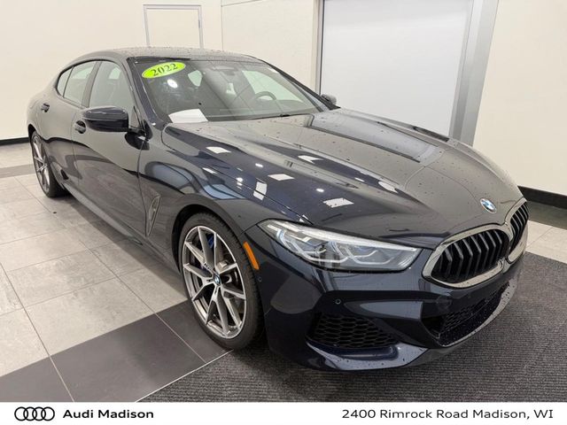 Carbon Black Metallic 2022 BMW 8 Series M850i xDrive Gran Coupe AWD Coupe All-Wheel Drive 8-Speed Automatic