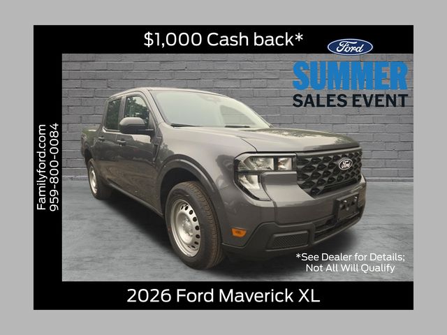 Carbonized Gray Metallic 2026 Ford Maverick Pickup Truck All-Wheel Drive 8-Speed Automatic
