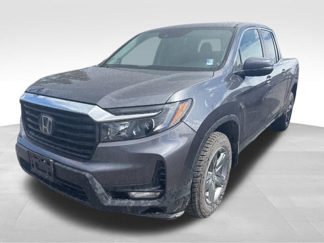 Sonic Gray Pearl 2023 Honda Ridgeline RTL AWD Pickup Truck All-Wheel Drive 9-Speed Automatic