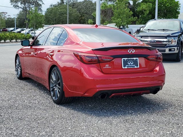 2021 INFINITI Q50 Red Sport 400 7