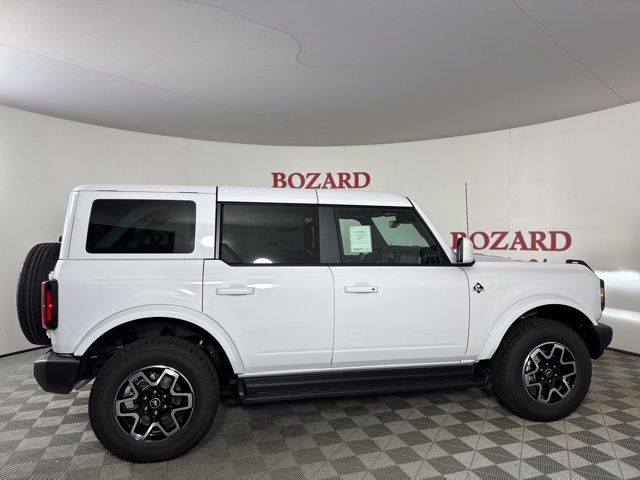 2025 Oxford White Ford Bronco Outer Banks 4X4 SUV