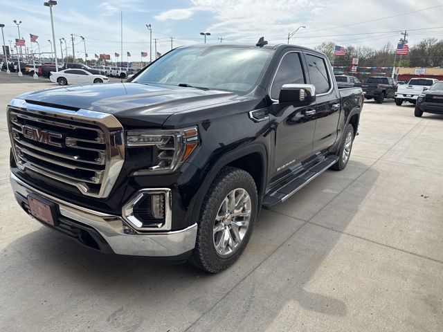 Onyx Black 2020 GMC Sierra 1500 SLT Crew Cab 4WD Pickup Truck Four-Wheel Drive Automatic