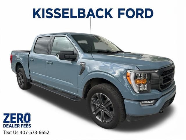 Area 51 Blue 2023 Ford F-150 Pickup Truck Four-Wheel Drive Automatic