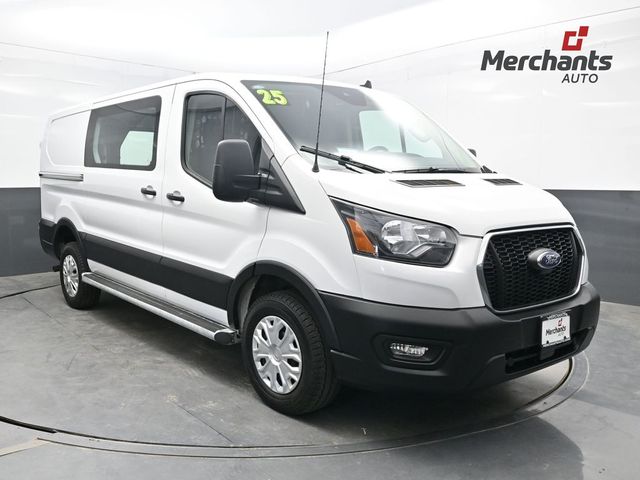 Oxford White 2025 Ford Transit Cargo Van Rear-Wheel Drive 