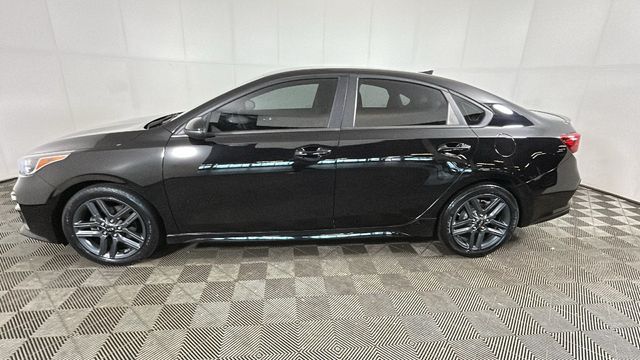 2021 Aurora Black Pearl Kia Forte GT-Line FWD Sedan
