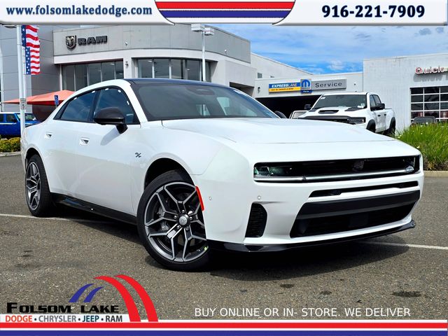 Bright White Clearcoat 2026 Dodge Charger R/T Sedan AWD Sedan All-Wheel Drive 8-Speed Automatic