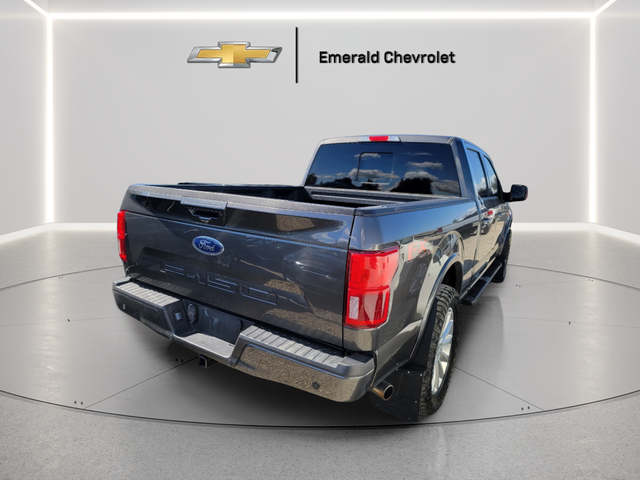 Gray (Magnetic Metallic) 2018 Ford F-150 Pickup Truck Four-Wheel Drive 10-Speed Automatic
