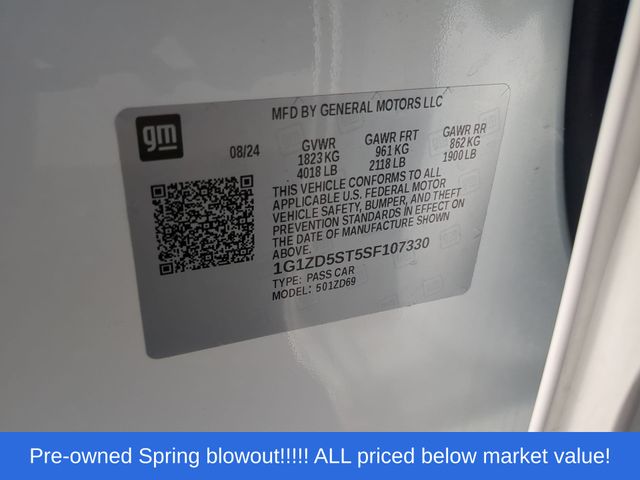 Used 2025 Summit White Chevrolet LT image 48