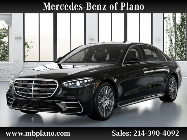 Black 2026 Mercedes-Benz S-Class Sedan All-Wheel Drive 9-Speed Automatic