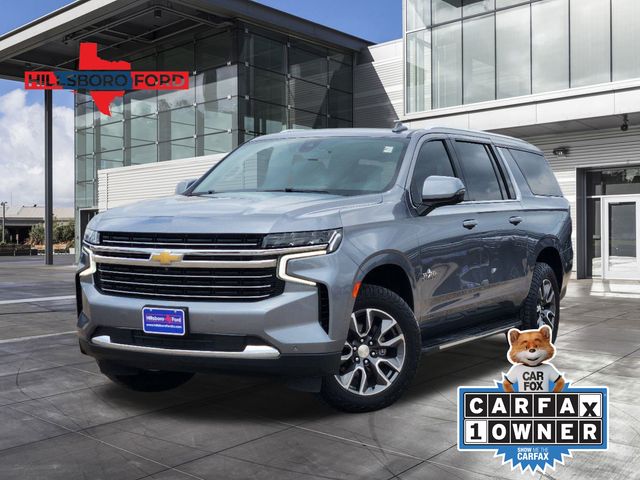 2021 Satin Steel Metallic Chevrolet Suburban LT RWD SUV