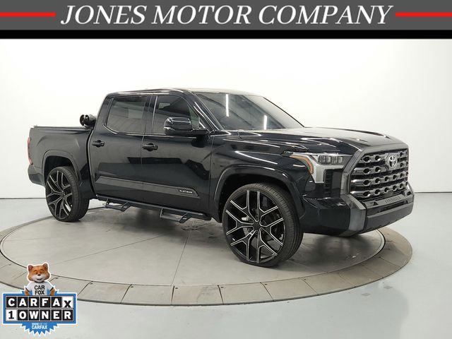 Midnight Black Metallic 2023 Toyota Tundra Pickup Truck Four-Wheel Drive Automatic