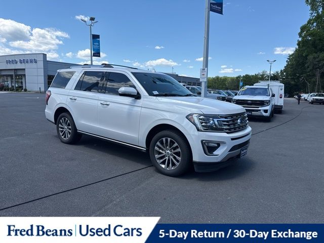 White Platinum Clearcoat Metallic 2018 Ford Expedition Limited 4WD SUV / Crossover Four-Wheel Drive Automatic