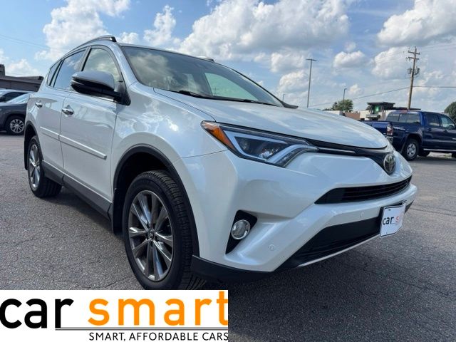 White (Blizzard Pearl) 2017 Toyota RAV4 SUV / Crossover All-Wheel Drive Automatic