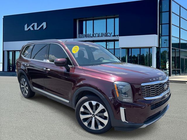 Red (Sangria) 2020 Kia Telluride SUV / Crossover Front-Wheel Drive 8-Speed Automatic