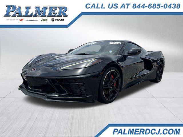 Black 2020 Chevrolet Corvette Coupe Rear-Wheel Drive 8-Speed Dual Clutch