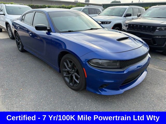 Indigo Blue 2022 Dodge Charger Sedan Rear-Wheel Drive 8-Speed Automatic