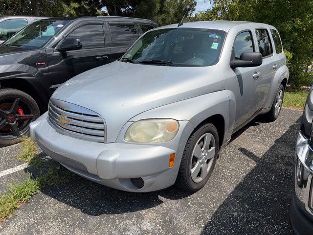 Silver Ice Metallic 2009 Chevrolet HHR Wagon Front-Wheel Drive 4-Speed Automatic