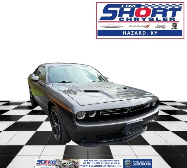 Gray (Granite Crystal Metallic Clearcoat) 2016 Dodge Challenger Coupe Rear-Wheel Drive 8-Speed Automatic