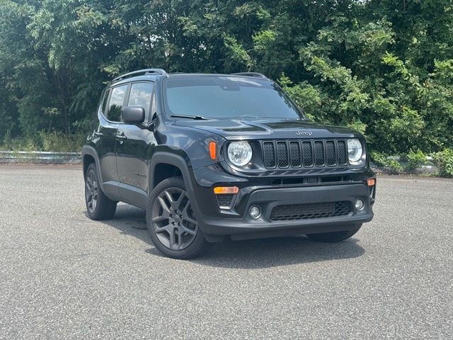 Black Clearcoat 2021 Jeep Renegade SUV / Crossover Four-Wheel Drive 9-Speed Automatic