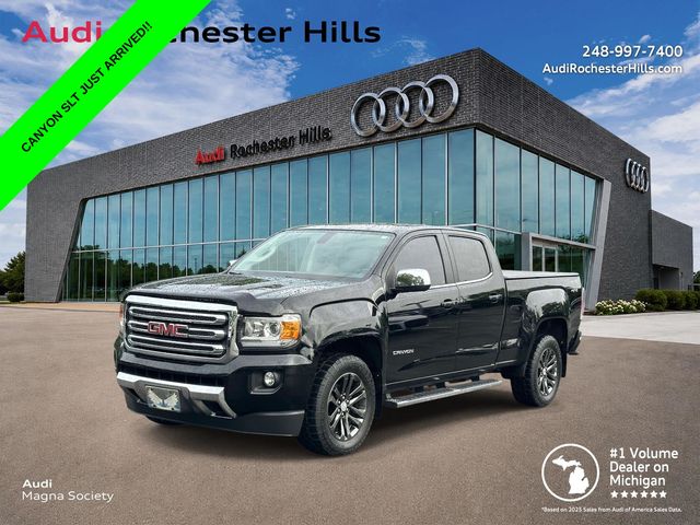 Onyx Black 2016 GMC Canyon Pickup Truck Four-Wheel Drive 6-Speed Automatic