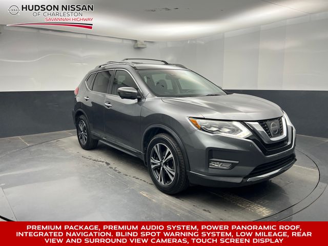 2017 Gun Metallic Nissan Rogue SL SUV