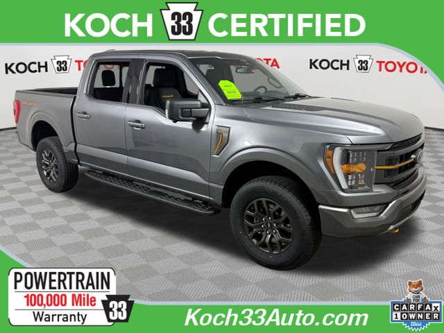 Gray Metallic 2023 Ford F-150 Pickup Truck Four-Wheel Drive Automatic