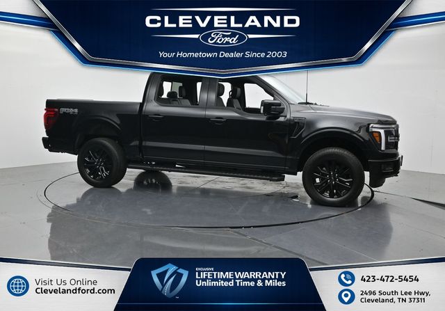 Black Metallic 2026 Ford F-150 Pickup Truck Four-Wheel Drive Automatic