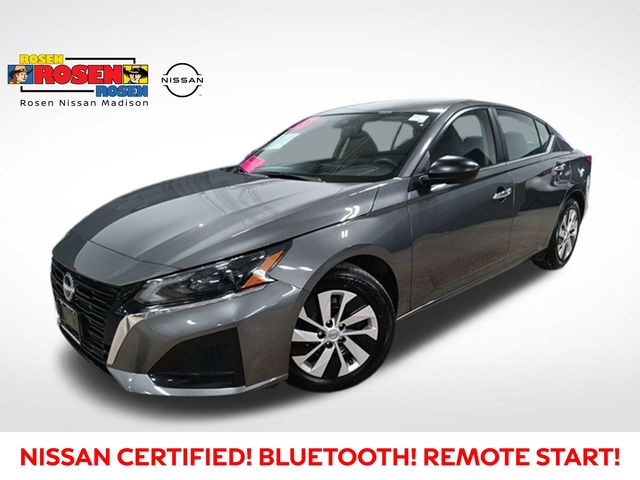 Gray (Gun Metallic) 2025 Nissan Altima 2.5 S FWD Sedan Front-Wheel Drive Continuously Variable Transmission