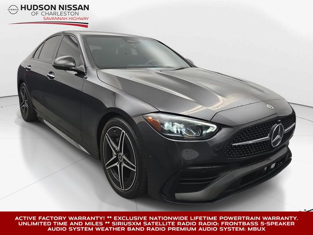 Graphite Gray Metallic 2024 Mercedes-Benz C-Class C 300 4MATIC Sedan All-Wheel Drive Automatic