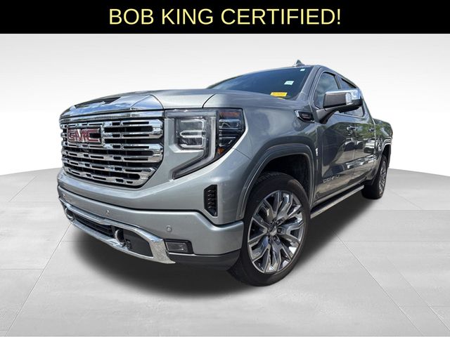Sterling Metallic 2025 GMC Sierra 1500 Denali Crew Cab 4WD Pickup Truck Four-Wheel Drive Automatic