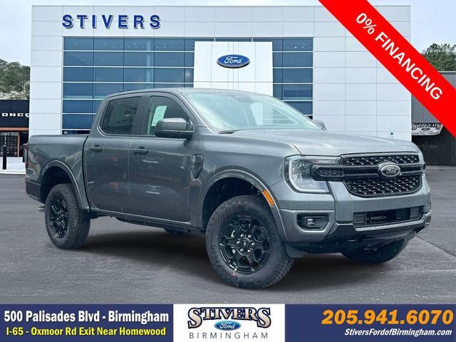Gray Metallic 2026 Ford Ranger Pickup Truck Four-Wheel Drive Automatic