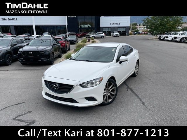 Snowflake White Pearl Mica 2017 Mazda MAZDA6 Sedan Front-Wheel Drive 6-Speed Automatic