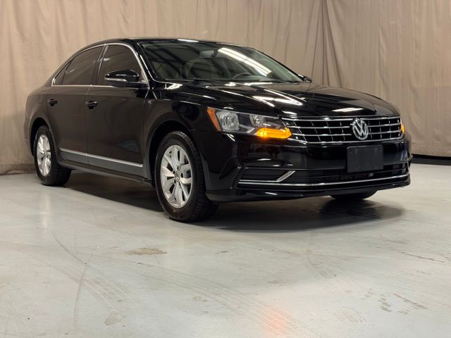 Black Uni 2016 Volkswagen Passat 1.8T S Sedan Front-Wheel Drive 6-Speed Automatic