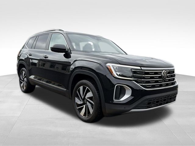 Deep Black 2025 Volkswagen Atlas SUV / Crossover All-Wheel Drive 8-Speed Automatic