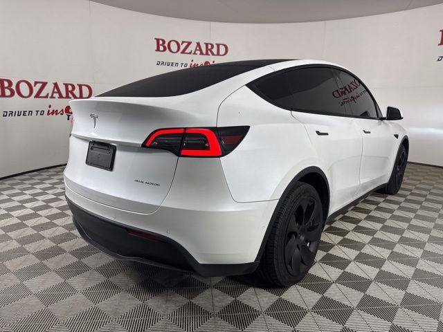 2020 White Tesla Model Y Long Range AWD SUV