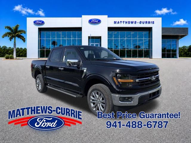 AGATE BLACK METALLIC 2026 Ford F-150 Pickup Truck Four-Wheel Drive Automatic