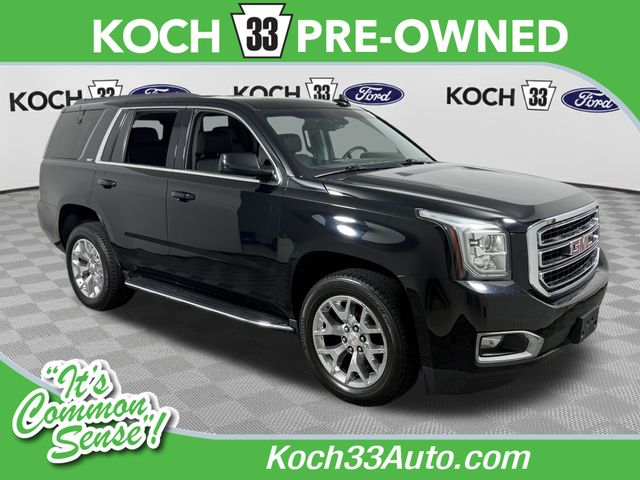 Onyx Black 2019 GMC Yukon SUV / Crossover Four-Wheel Drive 6-Speed Automatic Overdrive