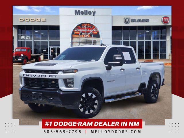 Summit White 2020 Chevrolet Silverado 2500HD Pickup Truck Four-Wheel Drive 6-Speed Automatic