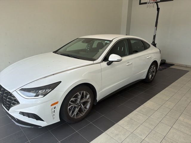2023 Hyundai Sonata SEL White at Joe Myers Mazda Kia