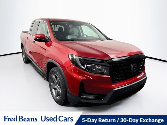 Red 2023 Honda Ridgeline Pickup Truck All-Wheel Drive 9-Speed Automatic
