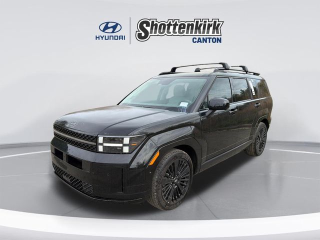 Phantom Black 2025 Hyundai Santa Fe Hybrid Calligraphy AWD SUV / Crossover All-Wheel Drive 6-Speed Automatic