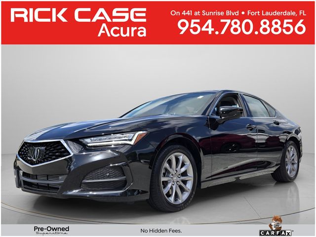 Majestic Black Pearl 2023 Acura TLX FWD Sedan Front-Wheel Drive Automatic