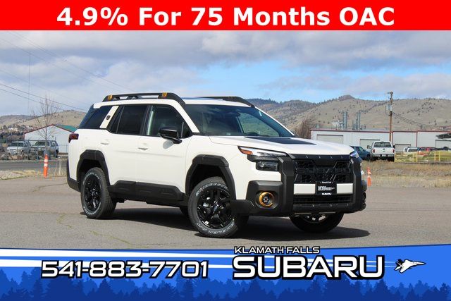White Pearl 2026 Subaru Outback Wilderness AWD SUV / Crossover All-Wheel Drive Continuously Variable Transmission