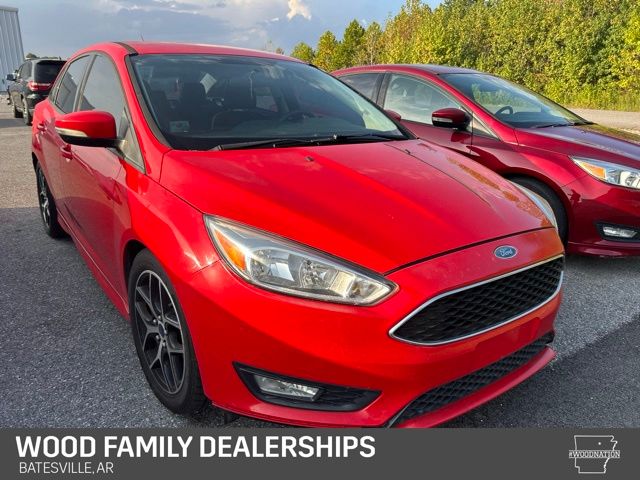 Race Red 2016 Ford Focus Sedan Front-Wheel Drive Automatic