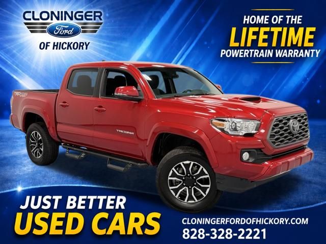 Barcelona Red Metallic 2023 Toyota Tacoma Pickup Truck Four-Wheel Drive 6-Speed Automatic