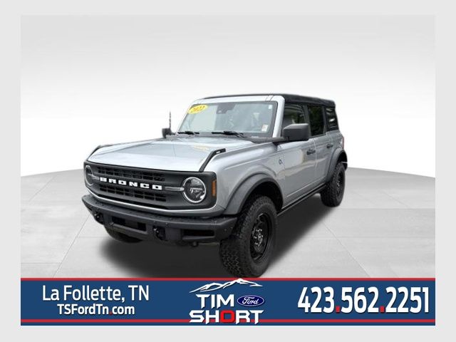Silver Metallic 2022 Ford Bronco SUV / Crossover Four-Wheel Drive 7-Speed Manual