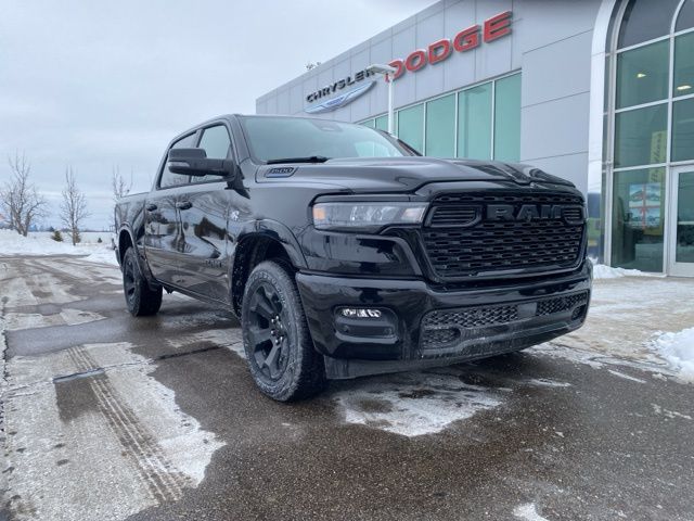 2026 Ram 1500 Big Horn/Lone Star - Diamond Black Crystal Pearlcoat exterior view 3