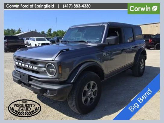 Gray 2024 Ford Bronco SUV / Crossover Four-Wheel Drive Automatic