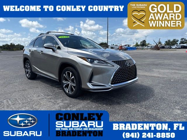 Silver 2020 Lexus RX SUV / Crossover Front-Wheel Drive 8-Speed Automatic
